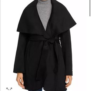 T Tahari Black Coat